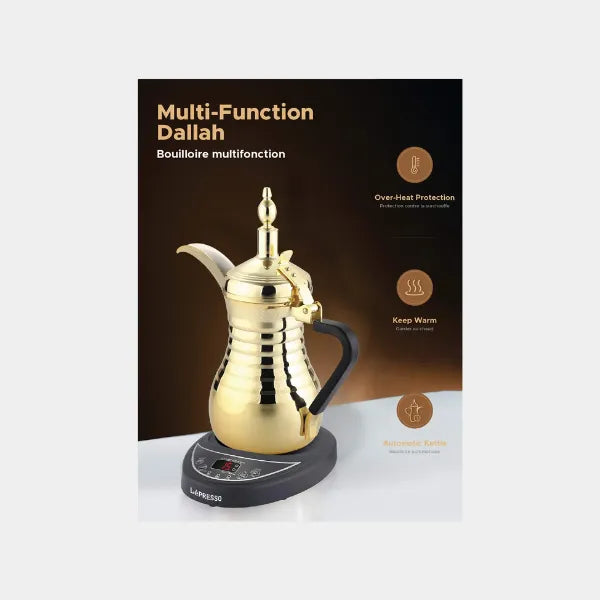 LePresso  Dallah Arabic Coffee & Tea - Gold in qatar