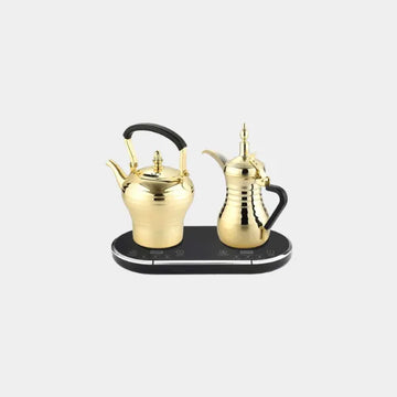 LePresso Dallah Arabic Coffee & Tea  Programmed For Optimal Brewing - Gold