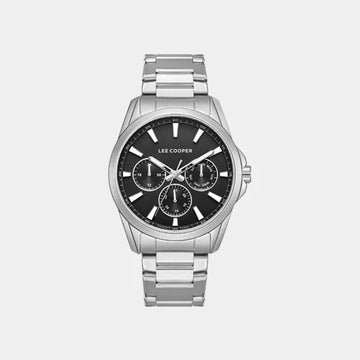 Lee CooperMen's Multi Function Black Dial Watch - LC08105.350