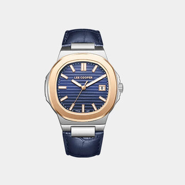 Lee Cooper Men Analog Dark Blue Dial Watch - LC08108.599