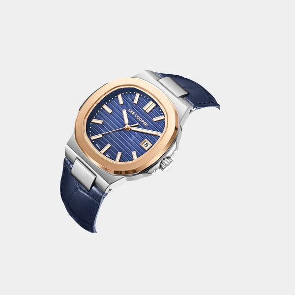 Lee Cooper Men Analog Dark Blue Dial Watch - LC08108.599 qatar