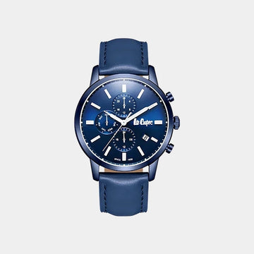Lee Cooper Men Multi Function Dark Blue Dial Watch - LC08085.999