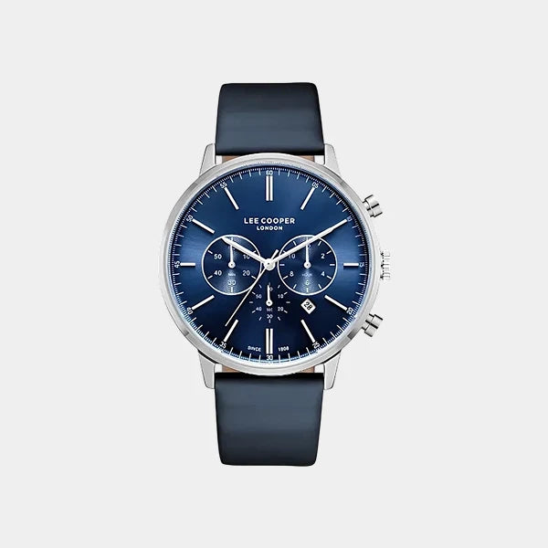 Lee Cooper Men Multi Function Dark Blue Dial Watch - LC08043.399