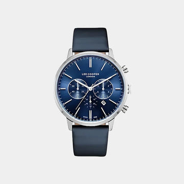 Lee Cooper Men Multi Function Dark Blue Dial Watch - LC08043.399