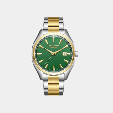 Lee Cooper Men Analog Dark Green Dial Watch - LC08007.270