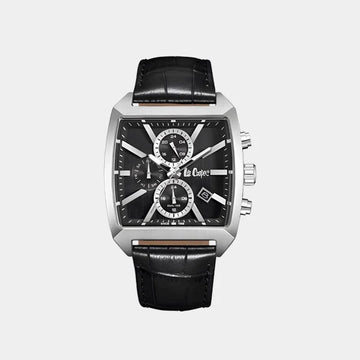 Lee Cooper Men's Multi Function Black Dial Watch - LC08180.351
