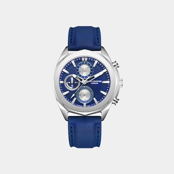 Lee Cooper Men's Multi Function Dark Blue Dial Watch - LC07990.399