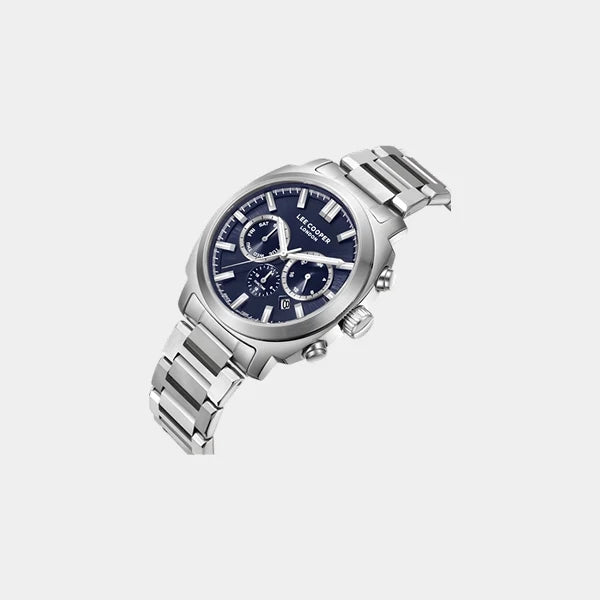 Lee Cooper Men's Multi Function Silver Dial Watch - LC08149.330 qatar