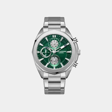 Lee Cooper Men's Multi Function Dark Green Dial Watch - LC08005.370