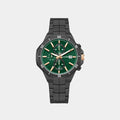 Lee Cooper Men's Multi Function Dark Green Dial Watch - LC08087.070
