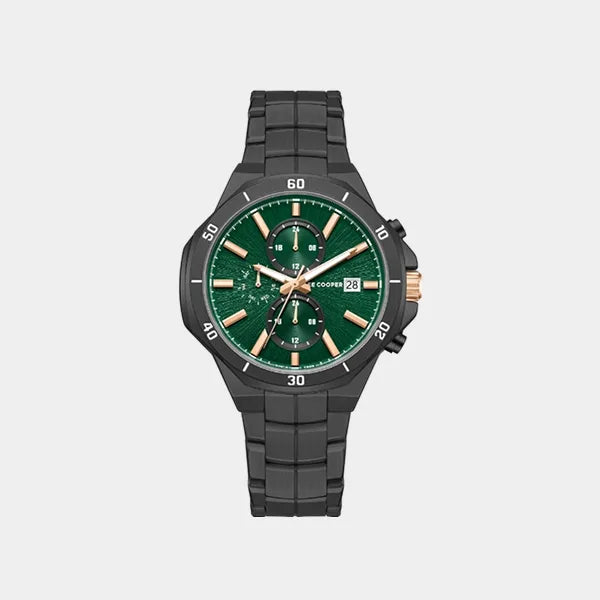 Lee Cooper Men's Multi Function Dark Green Dial Watch - LC08087.070