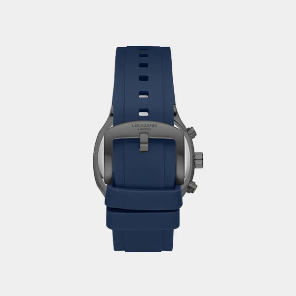 Lee Cooper Men's Multi Function Dark Blue Dial Watch - LC08150.099 qatar