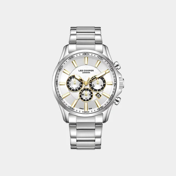 Lee Cooper Men's Multi Function Silver Dial Watch - LC08149.330