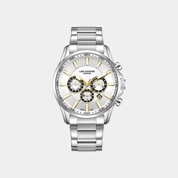Lee Cooper Men's Multi Function Silver Dial Watch - LC08149.330