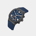 Lee Cooper Men's Multi Function Dark Blue Dial Watch - LC08150.099 in qatar