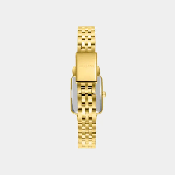 Lee Cooper Women Analog Gold Dial Watch - LC08121.120 in qatar
