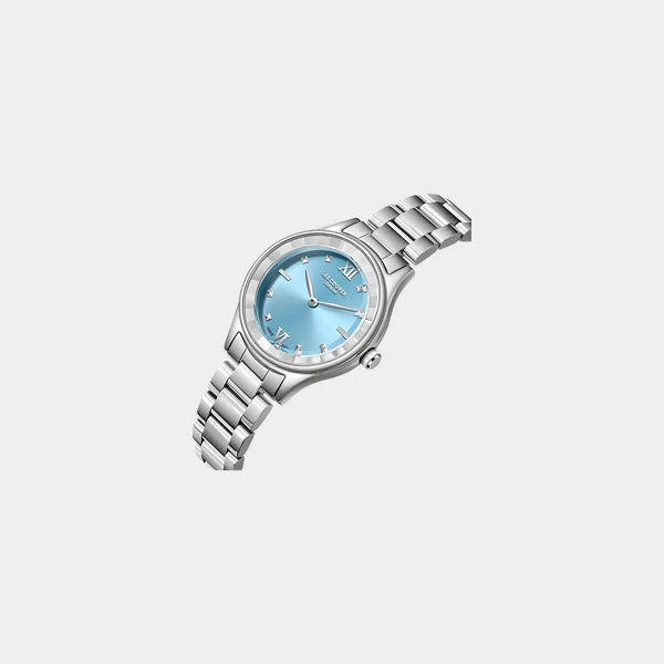 Lee Cooper Women's Analog Light Blue Dial Watch - LC08157.300 qatar