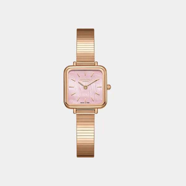 Lee Cooper Women's Analog Pink Dial Watch - LC08138.480