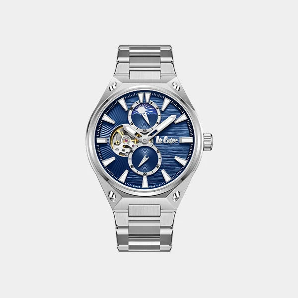 Lee  Cooper Men Automatic Dark Blue Dial Watch - LC08123.390