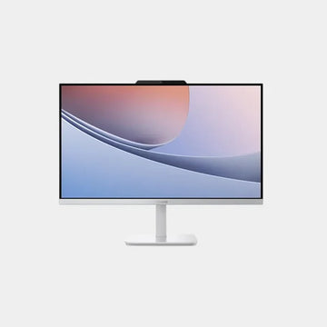 Lenovo A100 All-in-One PC | 23.8Inch FHD IPS Display | Intel Core i3-N305 | 8GB RAM | 512GB SSD | Integrated Intel UHD Graphics | English & Arabic Keyboard | Windows 11 Home | F0JN002NAX - Cloud Grey