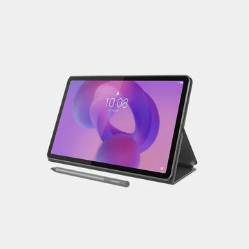 Lenovo Idea Tab - TB336FU| Wifi| 11" 2.5K (IPS 500nits, Anti-fingerprint, 90Hz, IP52)| MediaTek Dimensity 6300| 8GB(+4)/128GB (up to 2TB)| Front 5MP/Rear 8MP| 7040mAh|Android 15 with Folio Case & Pen|ZAFR1002AE- Grey