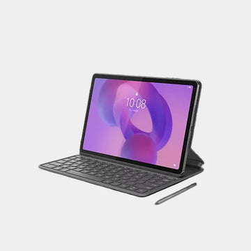 Lenovo Idea Tab Plus - TB361ZU| 5G| 12.1" 2.5K (IPS 600nits, 90Hz, IP52)| MediaTek Dimensity 6400| 12GB 256GB (up to 2TB)| Front 8MP/Rear 13MP| 10200mAh| Android 15 with Folio Keyboard & Pen|ZAGF0072AE- Grey