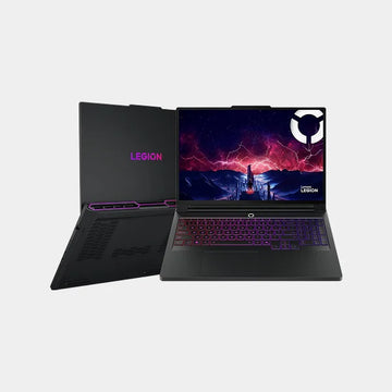 Lenovo Legion Pro 7 16AFR10H Gaming Laptop  | AMD Ryzen 9 9955HX| NVIDIA RTX5070Ti 12GB| 64GB RAM| 1TB SSD|16"WQXGA OLED 240Hz Display| Window 11| 83RU000DAX- Eclipse Black