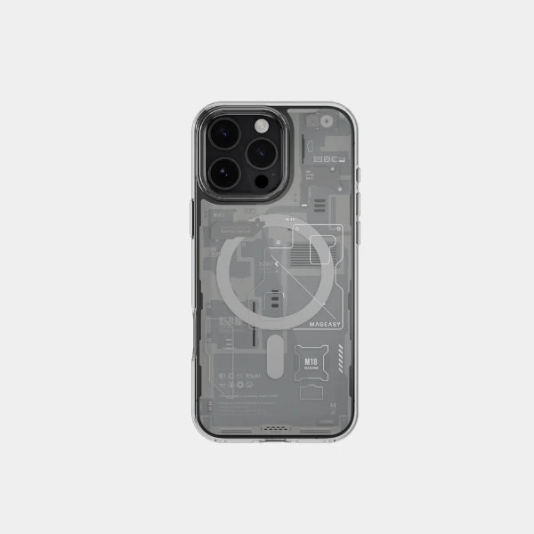 Mageasy iPhone 16 Pro Case Qatar - Grey
