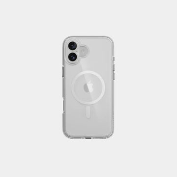 Mageasy Bright M Never Yellowing Shockproof Clear Case - Camera Control Edition For iPhone 16 Plus - Transparent