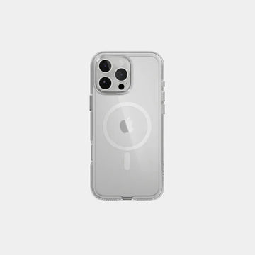 Mageasy Bright M Never Yellowing Shockproof Clear Case - Camera Control Edition For iPhone 16 Pro Max - Transparent