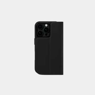 iPhone 16 Pro Case with stand price in Qatar - Black