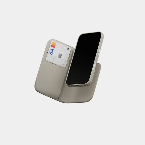 iPhone 16 Pro Case with stand Qatar - Starlight