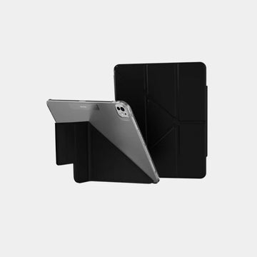 Mageasy Facet Folding Folio Case For iPad Pro 13" M4, Stain-Resistant - Black