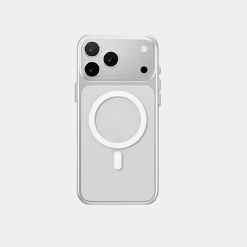 Mageasy Lyte M Ultra Thin .70Mm Case With Independent Metal Buttons For Iphone 17 Pro Max|MPH17M392TA25-Translucent