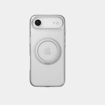 Mageasy Magstand 360 M Rotating Ring Protective Case Case For Iphone 17 Air|MPH17A262TR25-Transparent; 16-Ft Military Grade Protection