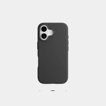 Mageasy Vibrant M MagSafe Shockproof Protective Case For 2024 iPhone 16 6.1" - 16ft Drop Protection - Black