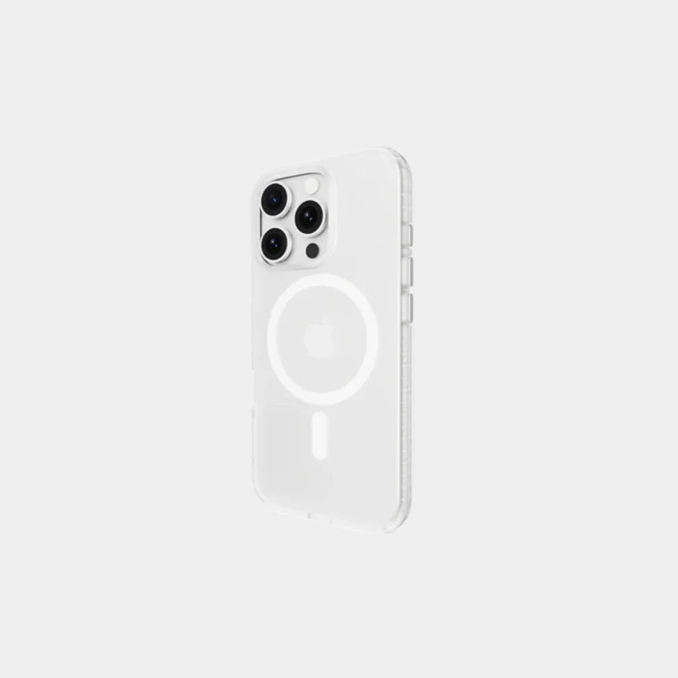 Mageasy Vibrant M MagSafe Shockproof Protective Case For 2024 iPhone 16 6.1" - 16ft Drop Protection - Transparent