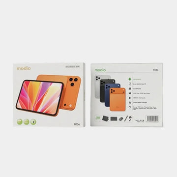 Modio Tab  M136 8 Inch  8GB Ram  512GB Rom -Black