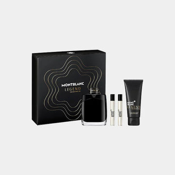 Mont Blanc Legend Eau De Parfum 4pcs Gift Set For Men 100ml
