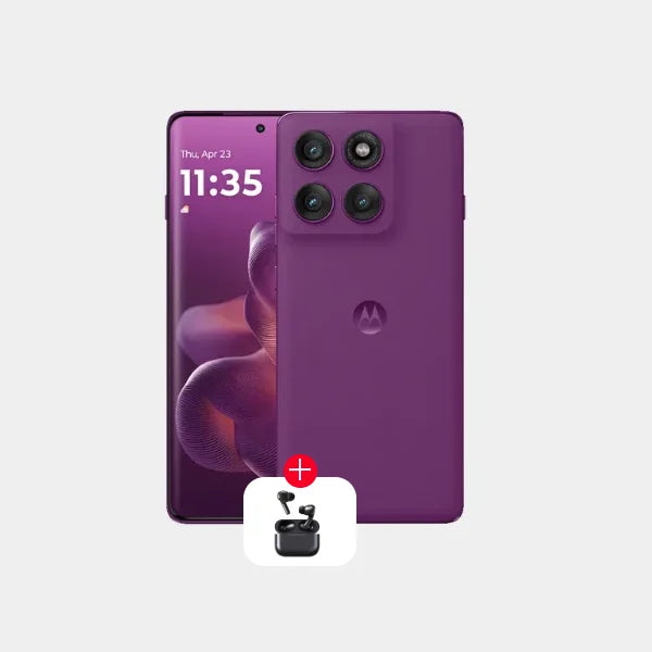 Motorola Edge 60 Pro  5G 12GB 512GB ( Earbuds) - Pantone Sparkling Grape