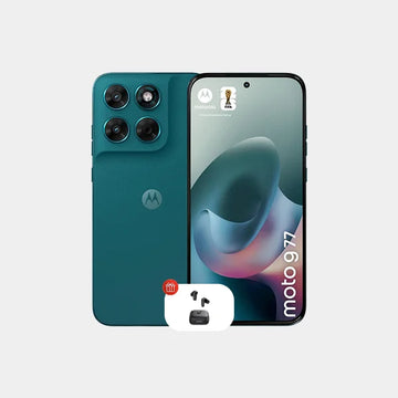 Motorola G77 5G 8GB 256GB (Soundcore R50I Buds)- Pantone Shaded Spruce