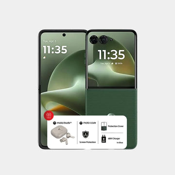 Motorola Razr 70 Plus 24GB 256GB (Moto Buds+,MotoCare ,Screen Protection,Protection Cover & 68W Charger) - Pantone Mountain View