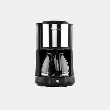 Moulinex Coffee Maker 1000W, 1.25L(10-25 Cups ), Stainless Steel |FG370827 - Black