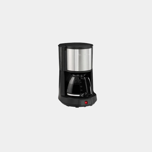 Moulinex Coffee  Maker  Black  Color 1000W, 1.25LTRS (10-15CUPS)  Stainless  Steel price in qatar