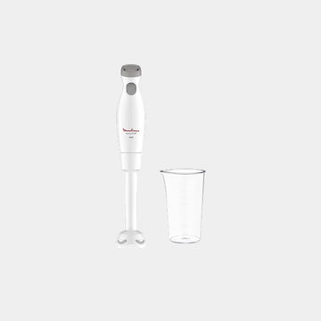 Moulinex  Hand Blender |Easy Chef Hand Stick Blender | 450W | Plastic Foot |2 Speeds  | DD45A127 - White