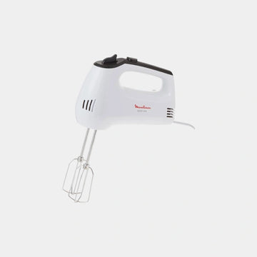 Moulinex Hand Mixer | 300W | 5 Speeds | 2 Stainless Steel Whisks | 2 Stainless Steel Dough Hooks | HM310127