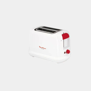 Moulinex Toaster Principio 3-Two Slots |LT160127 - White & Red