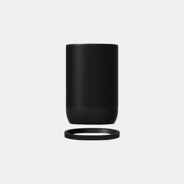 Sonos Move 2 Portable Smart Wireless Speaker | Wi-Fi & Bluetooth Connectivity | 24-Hour Battery Life | Alexa & Sonos Voice Control | Trueplay Auto-Tuning | MOVE2UK1B - Black