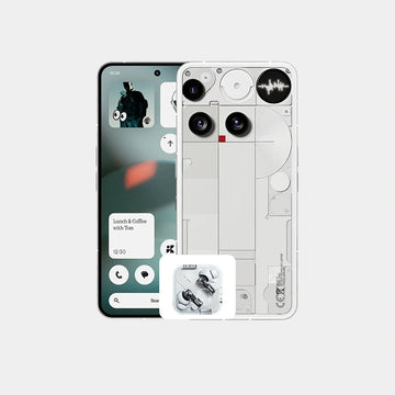 Nothing Phone 3 16GB 512GB (Nothing Ear Buds)- White