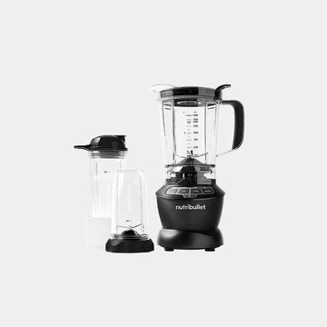 NutriBullet Blender Combo | 1000W High Power | 1.6L Tritan Pitcher | 3 Speeds / Pulse | 7 Pcs Set | Easy Grip Twist Extractor Blade | Leak Protection | NBC-0910B - Dark Grey